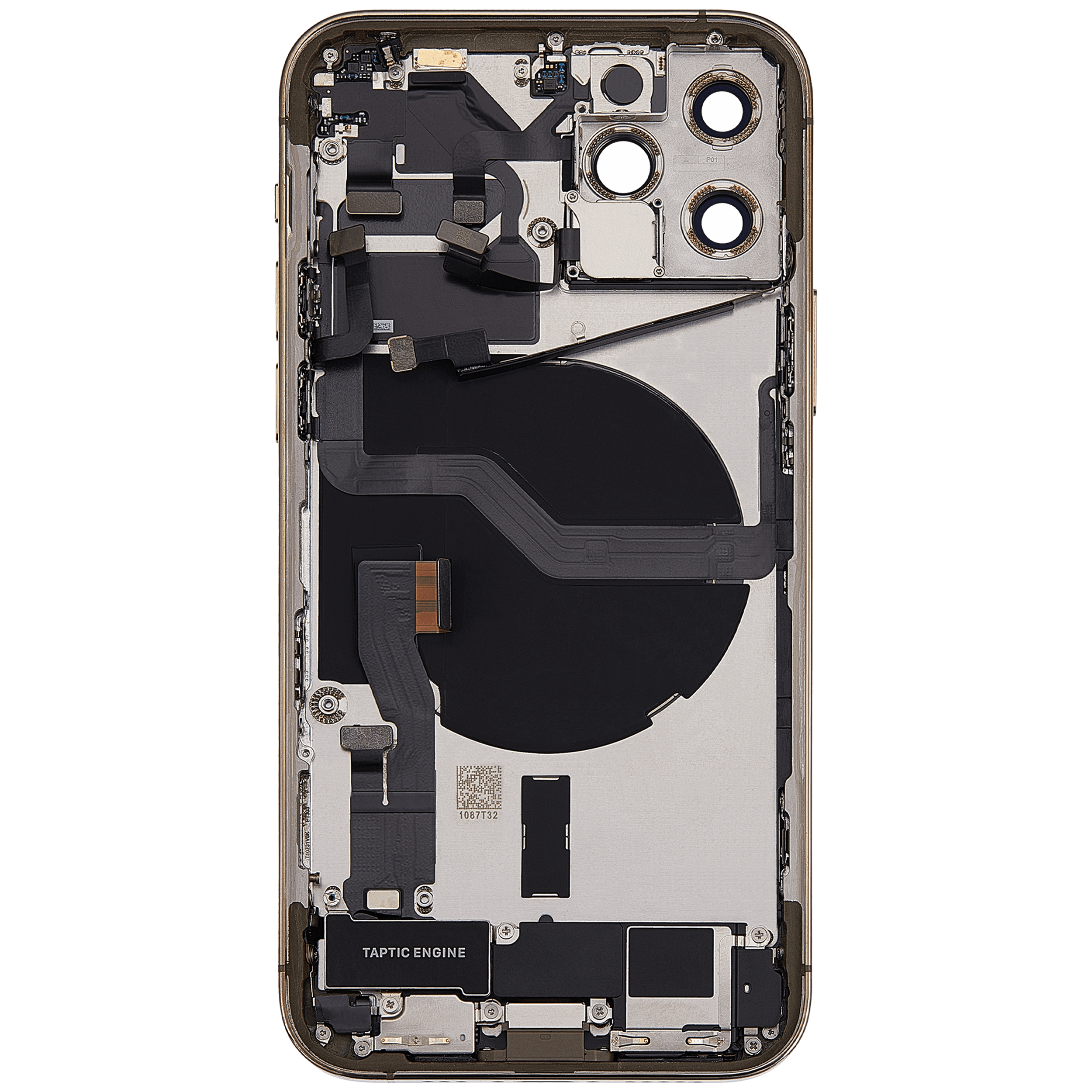 Original Apple-Ausbau A gebraucht – iPhone 12 Pro EU / Backcover/Rahmen Gold