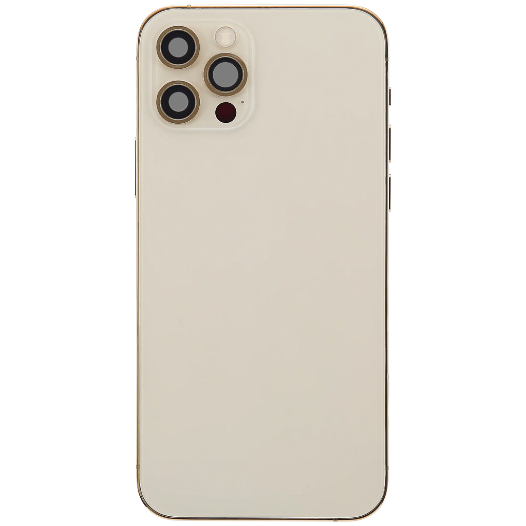 Original Apple-Ausbau A gebraucht – iPhone 12 Pro Backcover/Rahmen Gold