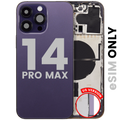Backcover/Rahmen m. Kleinteilen iPhone 14 Pro Max US Deep Purple OEM Qualität C