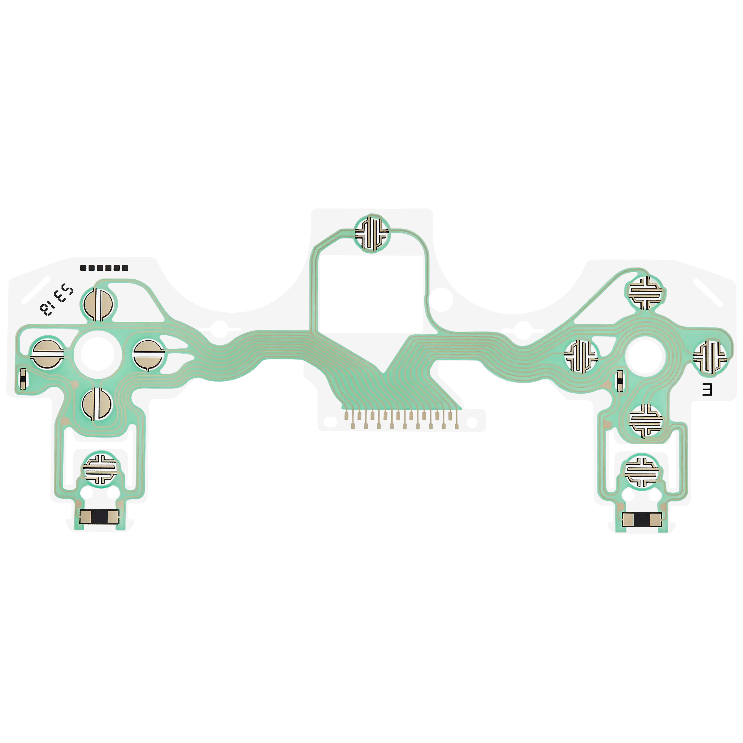 Conductive Film Keypad Flex Cable for PlayStation 4 (Version 1: JDM-001 / JDM-010 / JDM-011 / JDM-020)