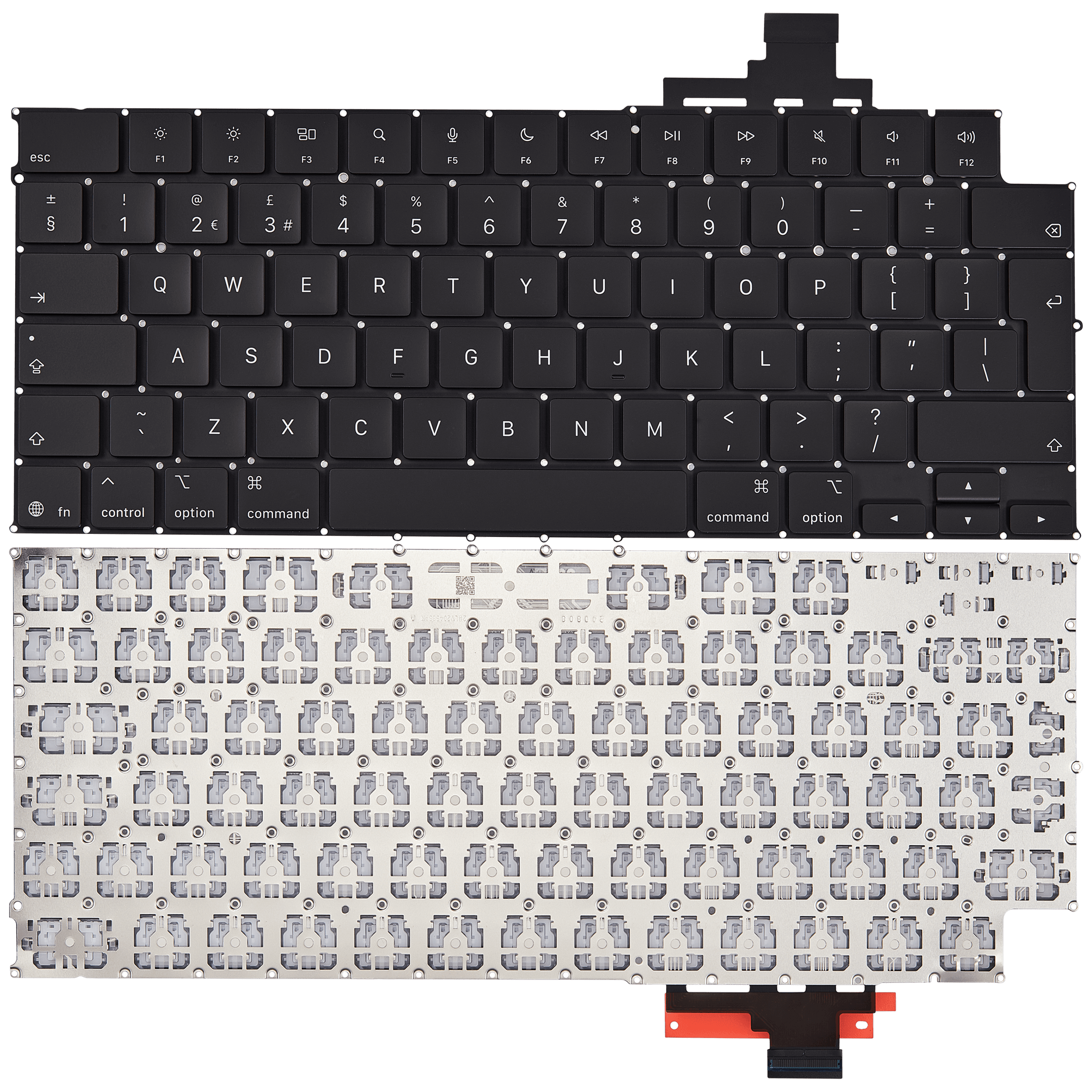 Apple MacBook Air 15" A3241 beleuchtete Tastatur UK inkl. Schrauben