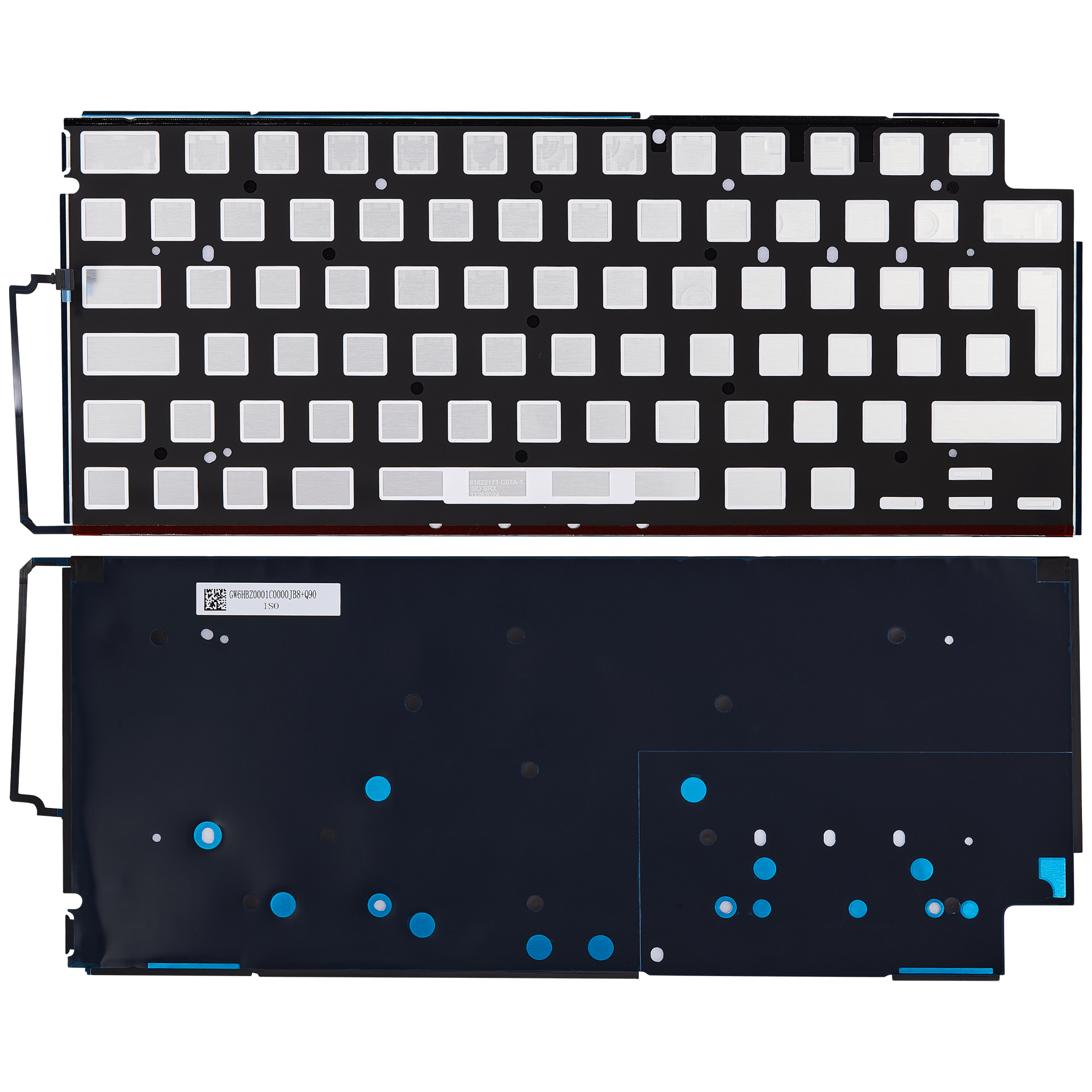 Apple MacBook Air 15" A3241 beleuchtete Tastatur UK inkl. Schrauben