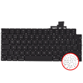 Tastatur m. Hintergrundbeleuchtung & Schrauben f. MacBook Air 13" A3113 2024 UK