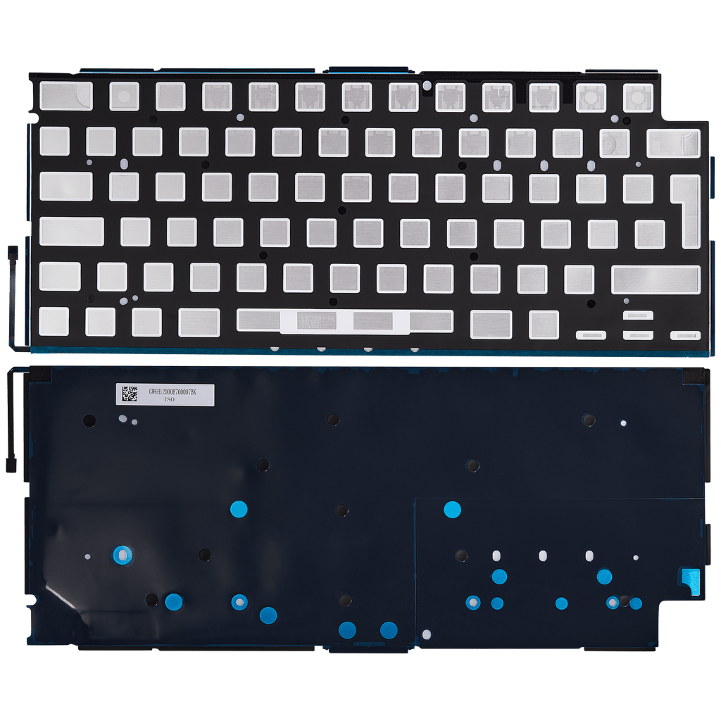 Backlit Keyboard with Screws for MacBook Air 13" (A3113 / Mid 2024) (UK English)