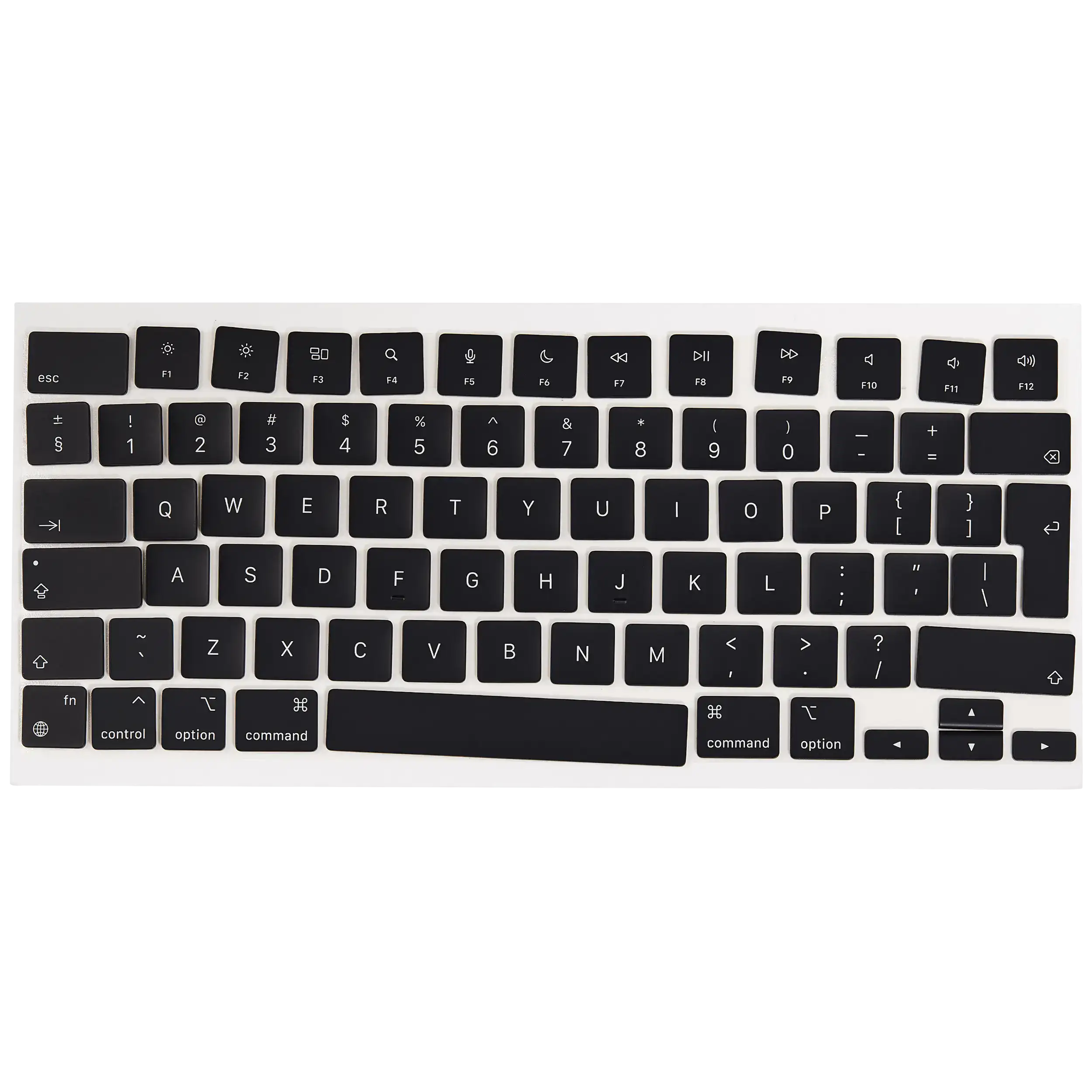 KeyBoard Keycap Kit für MacBook Air 13" (Mid 2022 to Mid 2024) / Pro 14" / Pro 16" (Late 2021 to Late 2024) (Space Grau / Silber/ Starlight / Space Schwarz) (UK English)