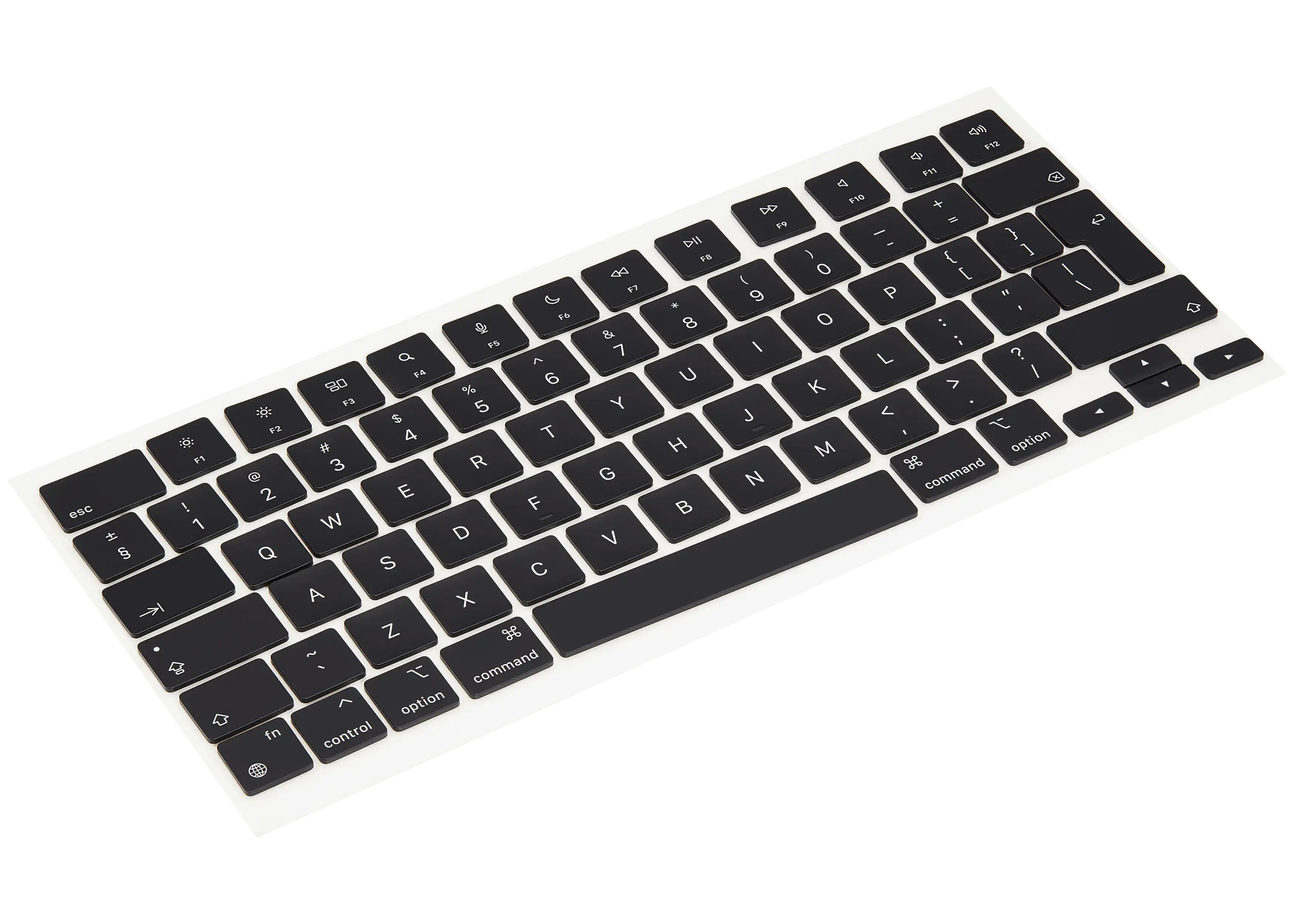 KeyBoard Keycap Kit für MacBook Air 13" (Mid 2022 to Mid 2024) / Pro 14" / Pro 16" (Late 2021 to Late 2024) (Space Grau / Silber/ Starlight / Space Schwarz) (UK English)