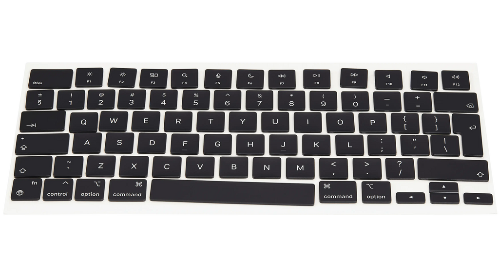 KeyBoard Keycap Kit für MacBook Air 13" (Mid 2022 to Mid 2024) / Pro 14" / Pro 16" (Late 2021 to Late 2024) (Space Grau / Silber/ Starlight / Space Schwarz) (UK English)