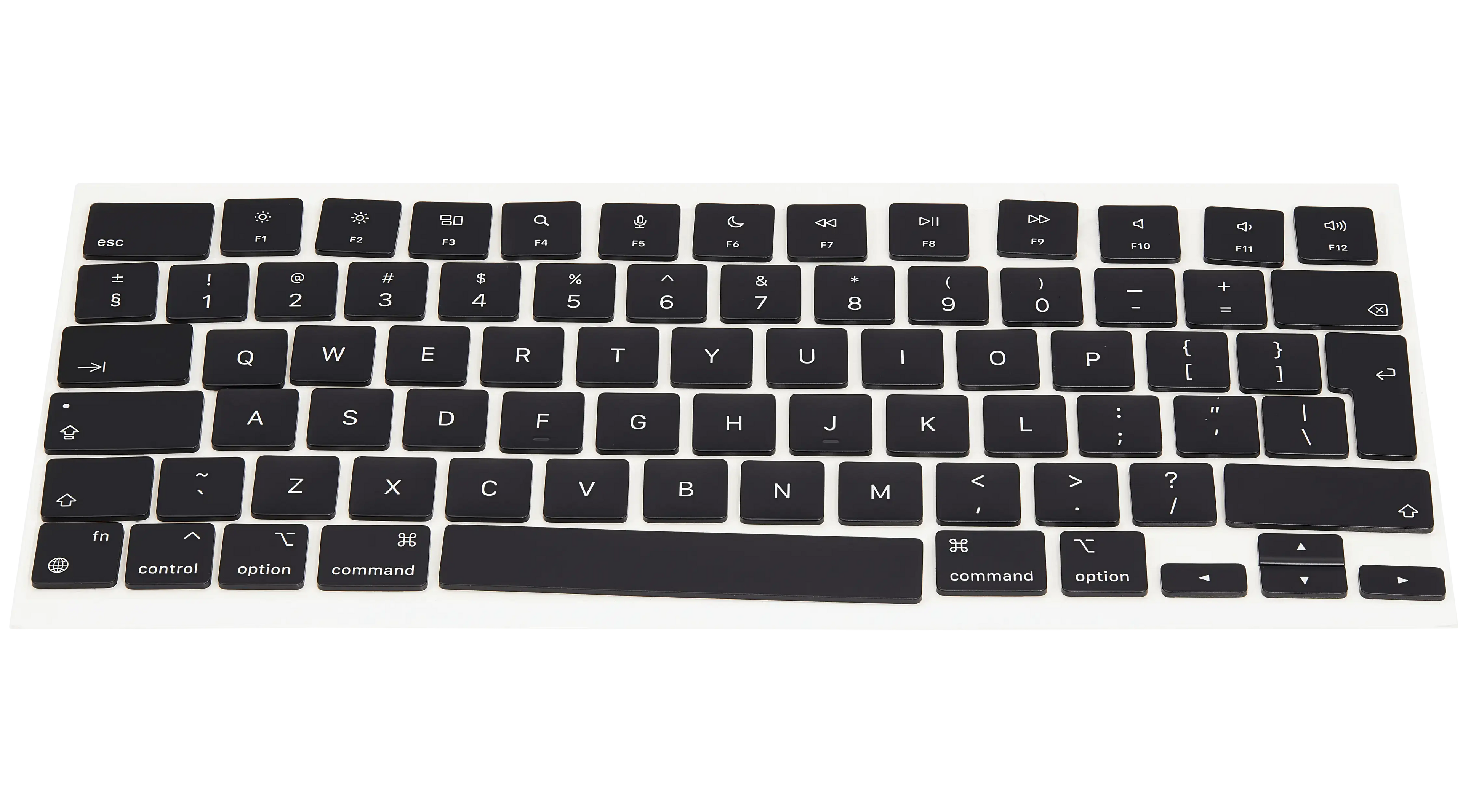 KeyBoard Keycap Kit für MacBook Air 13" (Mid 2022 to Mid 2024) / Pro 14" / Pro 16" (Late 2021 to Late 2024) (Space Grau / Silber/ Starlight / Space Schwarz) (UK English)