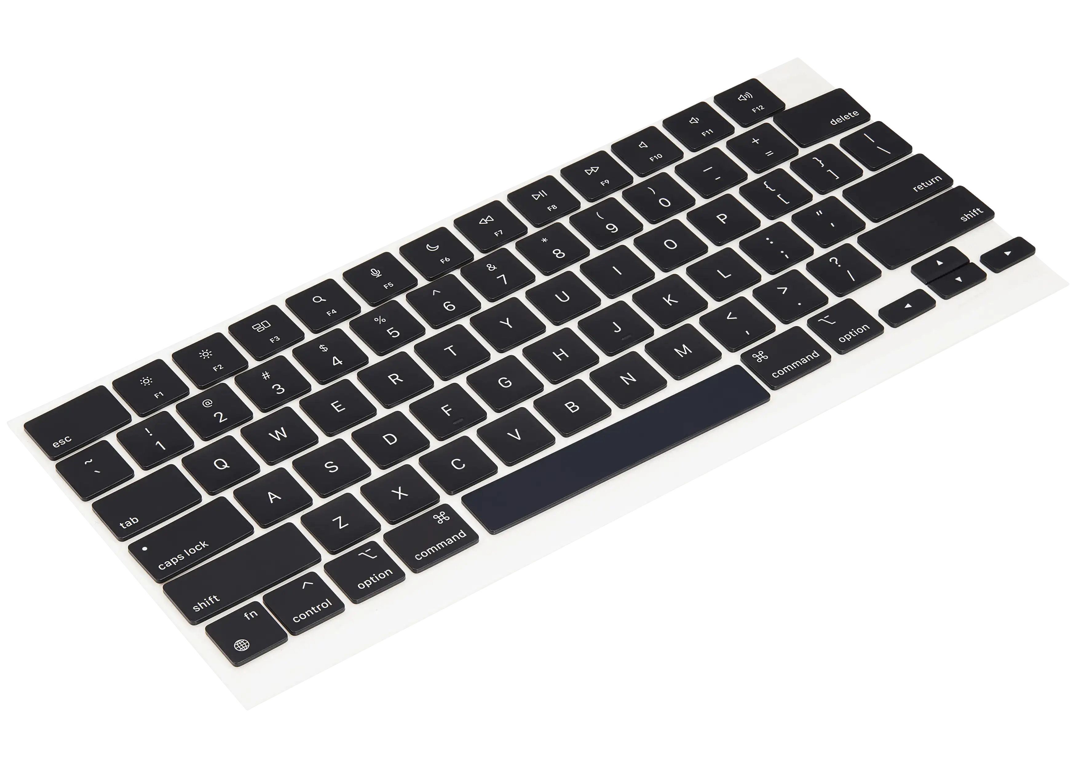 KeyBoard Keycap Kit für MacBook Air 13" (Mid 2022 to Mid 2024) / Pro 14" / Pro 16" (Late 2021 to Late 2024) (Space Grau / Silber/ Starlight / Space Schwarz) (US English)
