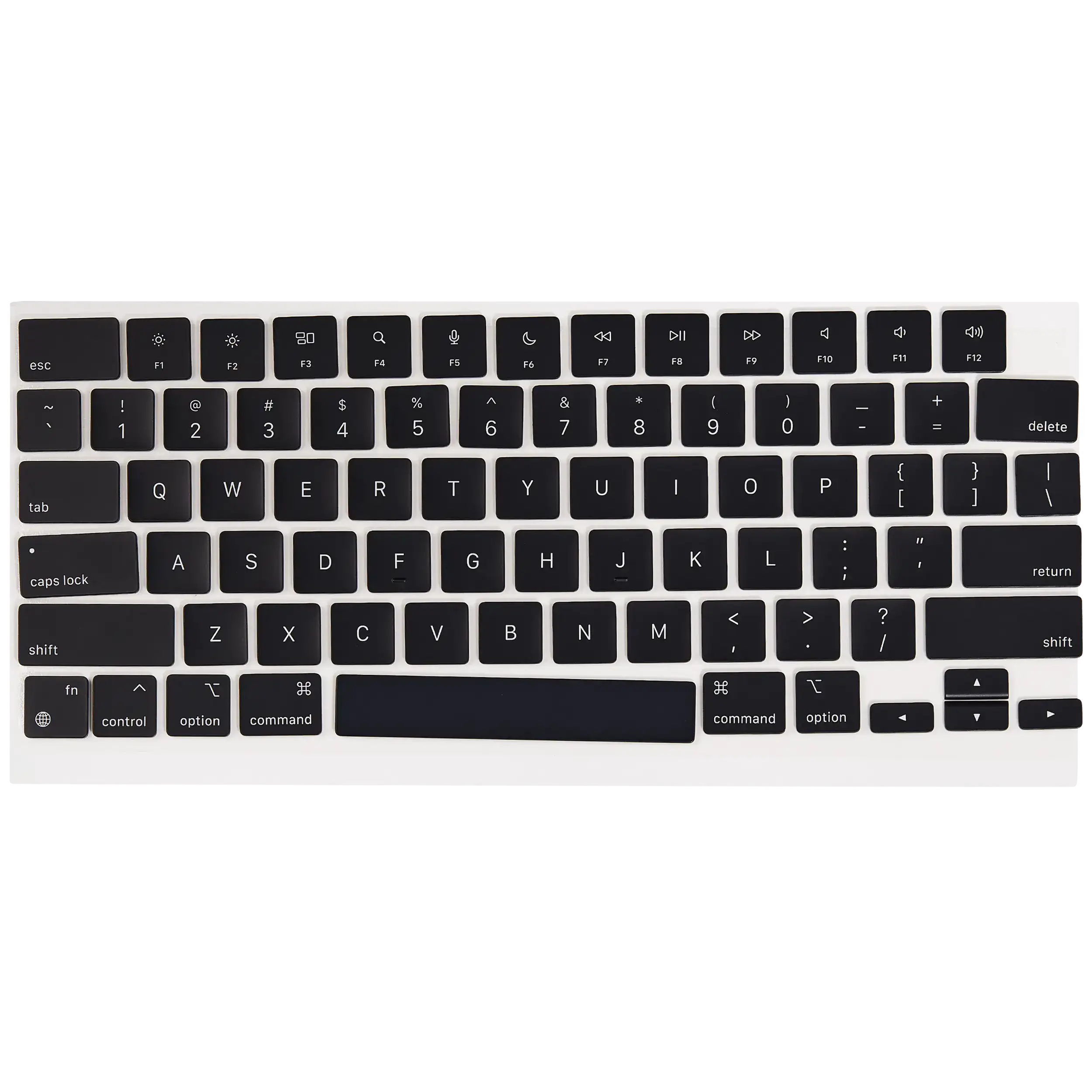 KeyBoard Keycap Kit für MacBook Air 13" (Mid 2022 to Mid 2024) / Pro 14" / Pro 16" (Late 2021 to Late 2024) (Space Grau / Silber/ Starlight / Space Schwarz) (US English)