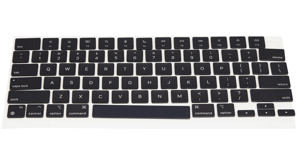 KeyBoard Keycap Kit für MacBook Air 13" (Mid 2022 to Mid 2024) / Pro 14" / Pro 16" (Late 2021 to Late 2024) (Space Grau / Silber/ Starlight / Space Schwarz) (US English)