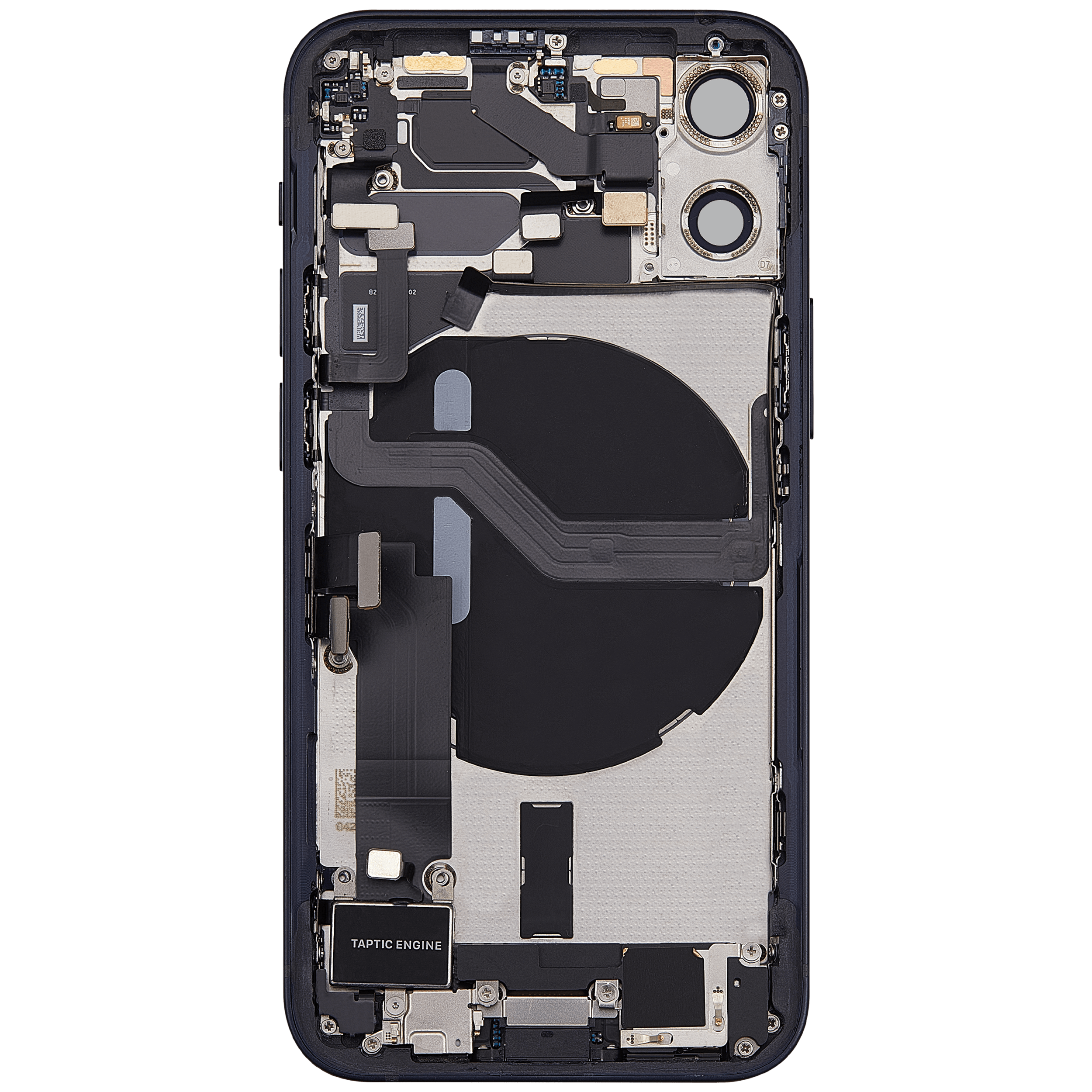 Original Apple-Ausbau B gebraucht – iPhone 12 Mini Backcover/Rahmen Schwarz