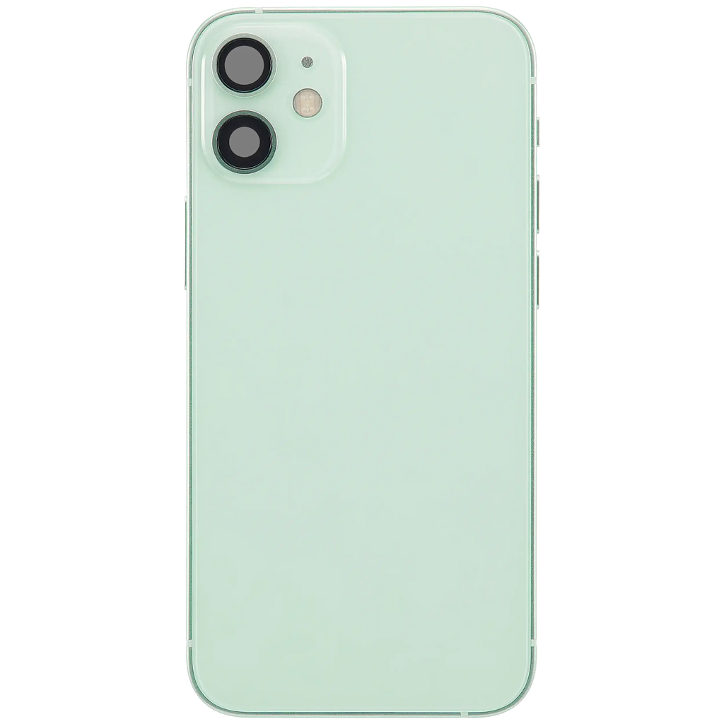 Original Apple-Ausbau C gebraucht – iPhone 12 Mini EU / Backcover/Rahmen Grün