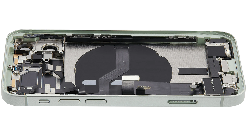 Original Apple-Ausbau C gebraucht – iPhone 12 Mini EU / Backcover/Rahmen Grün