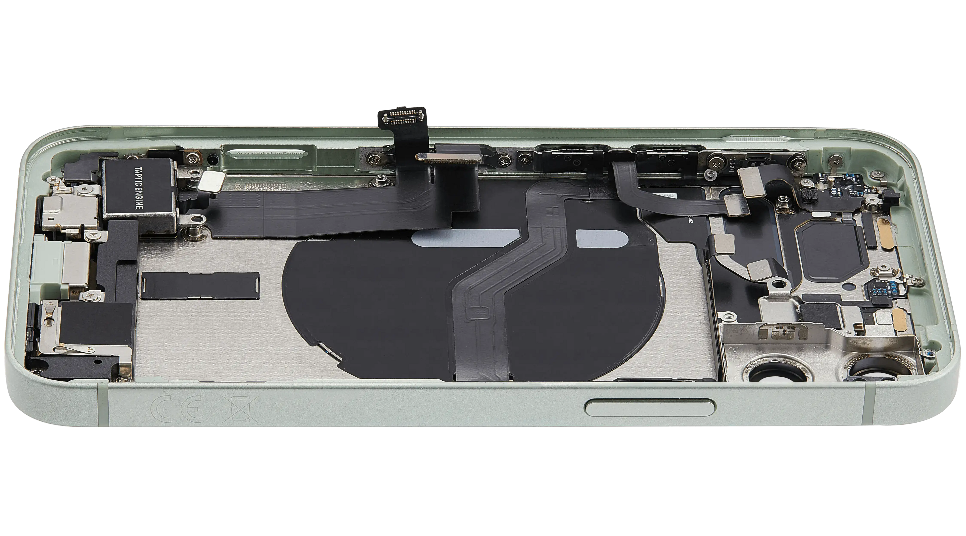 Original Apple-Ausbau C gebraucht – iPhone 12 Mini EU / Backcover/Rahmen Grün