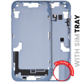 Midframe/Rahmen mit Kleinteilen für iPhone 14 Plus OEM Pull C Blau