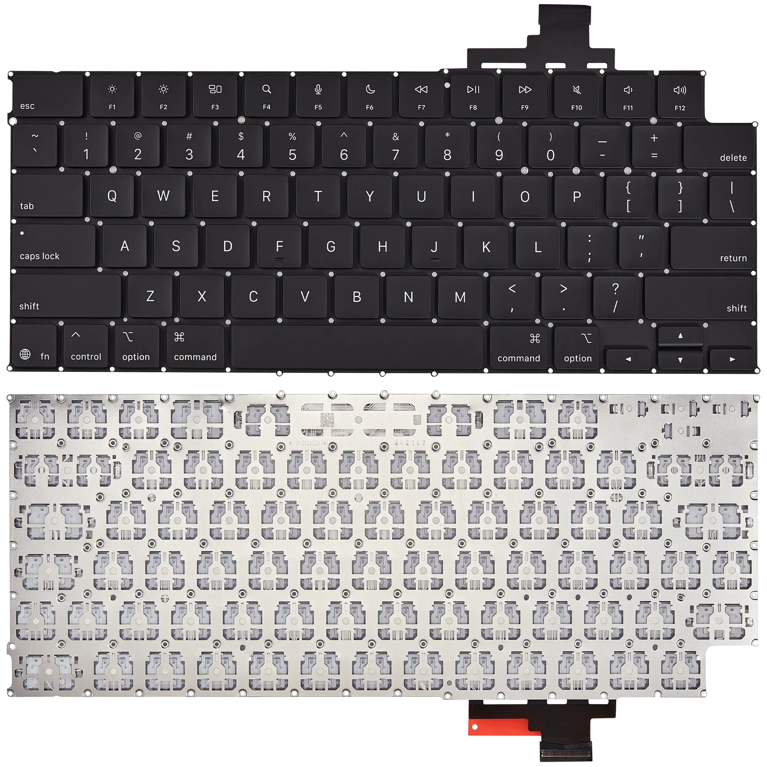 Tastatur mit Hintergrundbeleuchtung & Schrauben f. MacBook Air 15" A3241 US