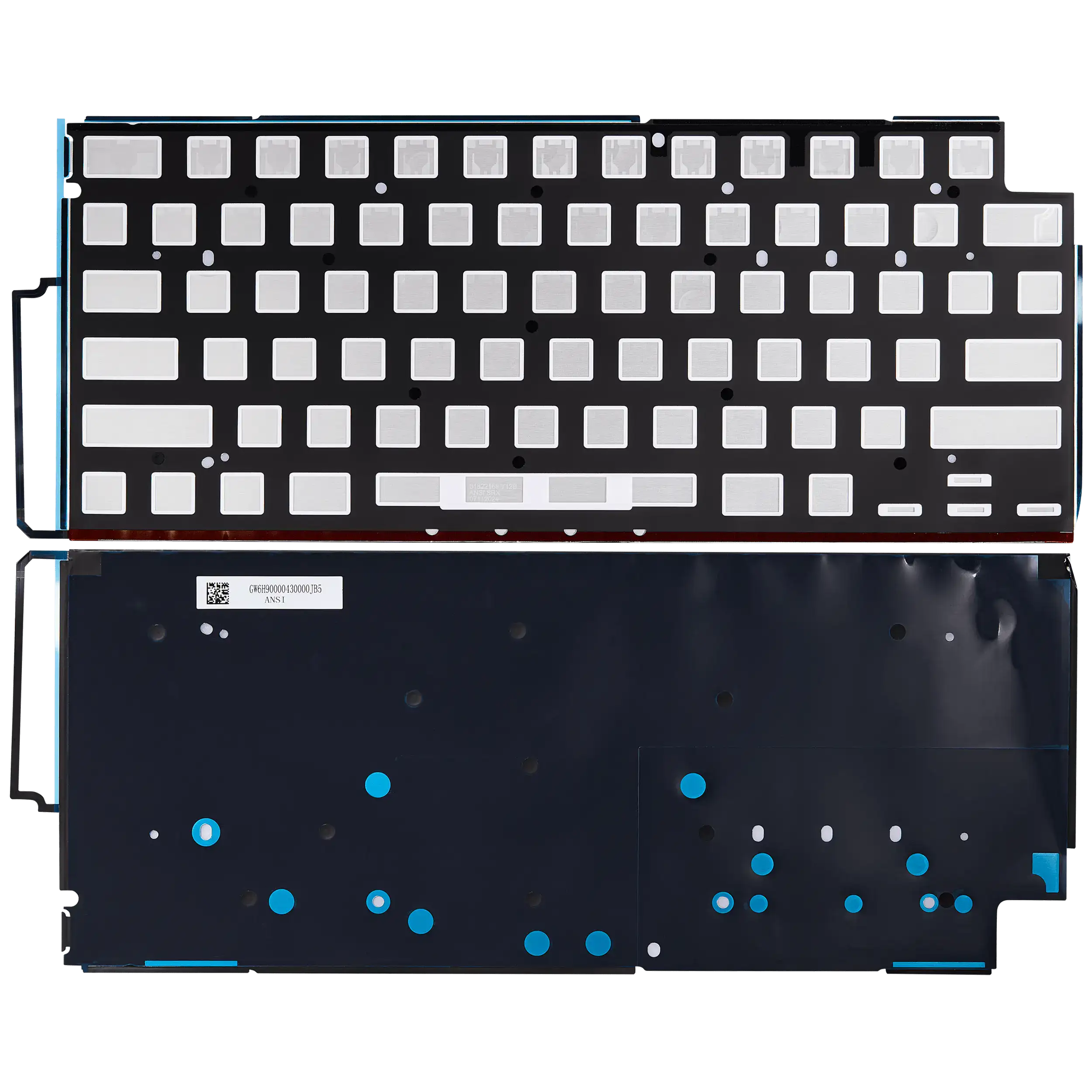 Tastatur mit Hintergrundbeleuchtung & Schrauben f. MacBook Air 15" A3241 US