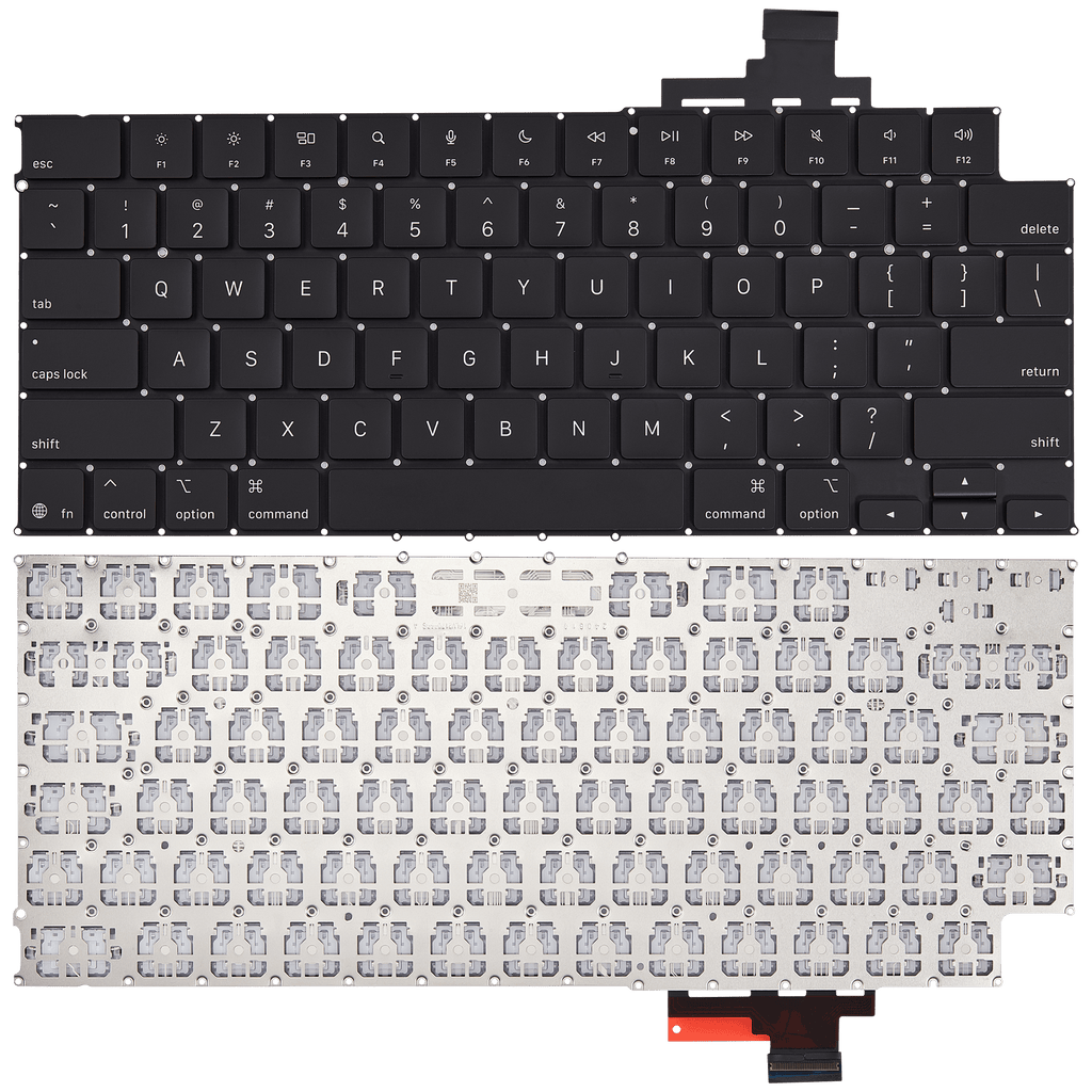 Tastatur mit Beleuchtung und Schrauben für MacBook Air 13" A3240 (2025) US