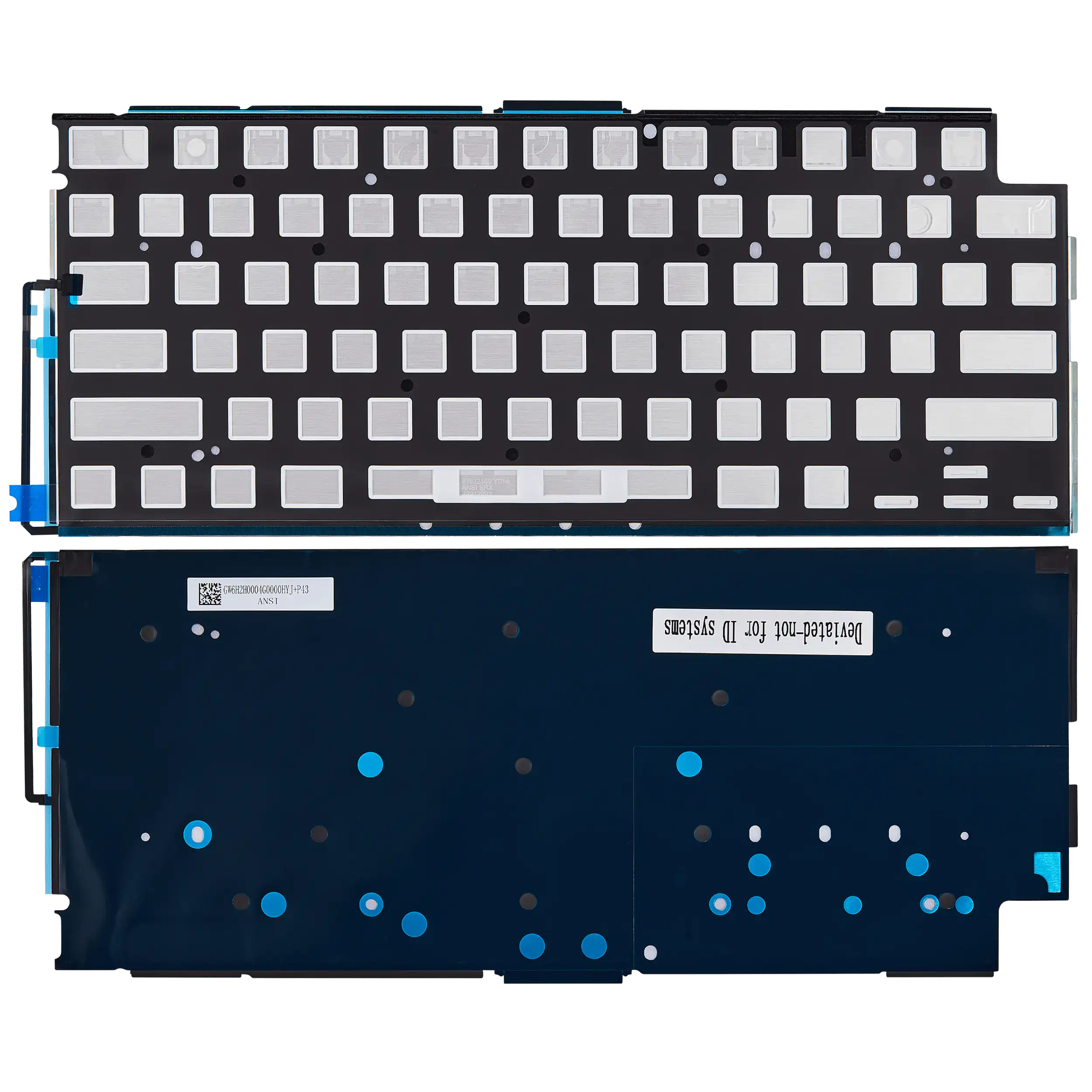Tastatur mit Beleuchtung und Schrauben für MacBook Air 13" A3240 (2025) US
