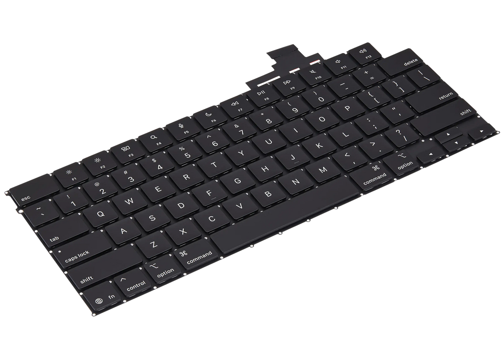 Tastatur mit Beleuchtung und Schrauben für MacBook Air 13" A3240 (2025) US