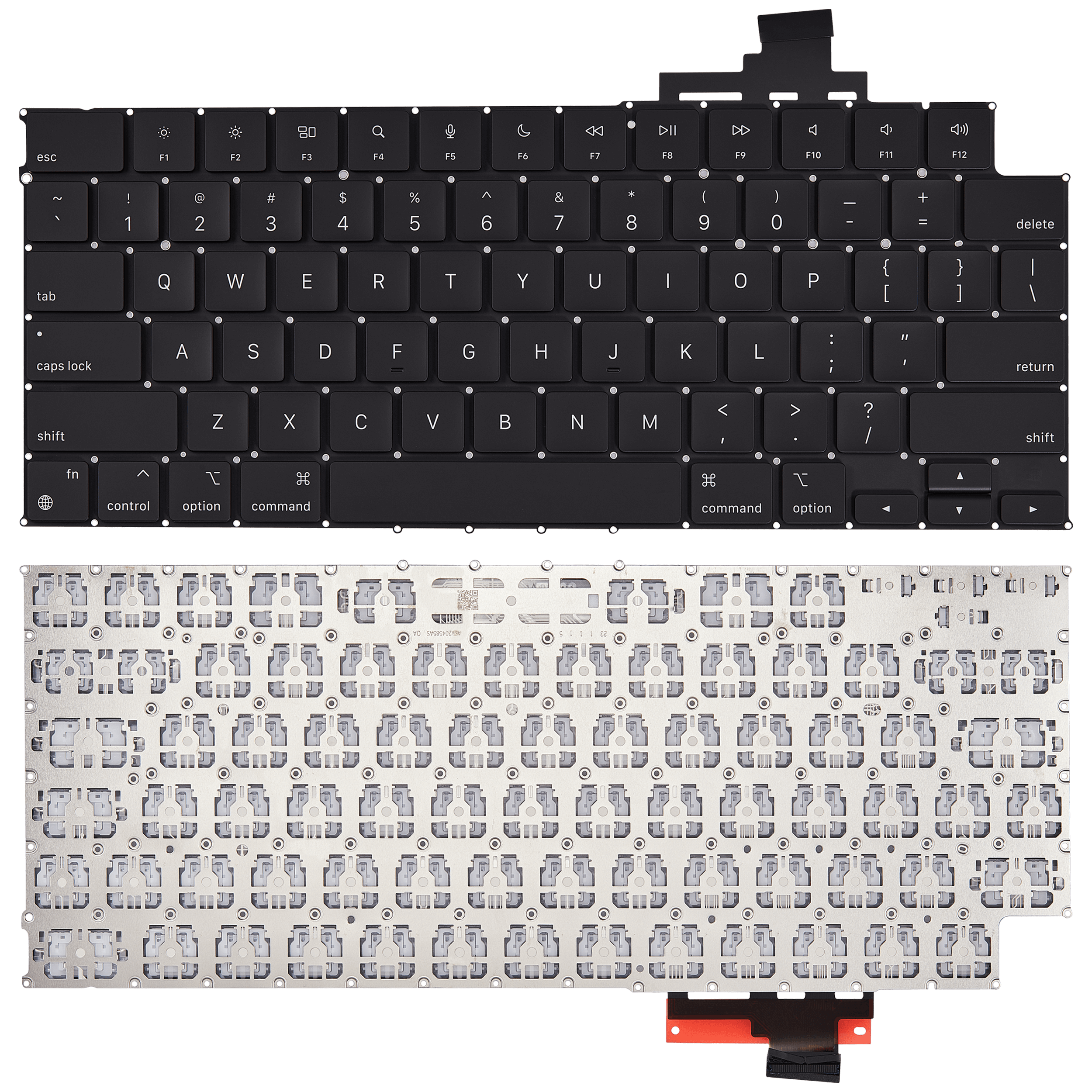Tastatur m. Hintergrundbeleuchtung & Schrauben f. MacBook Air 13" A3113 (2024) U