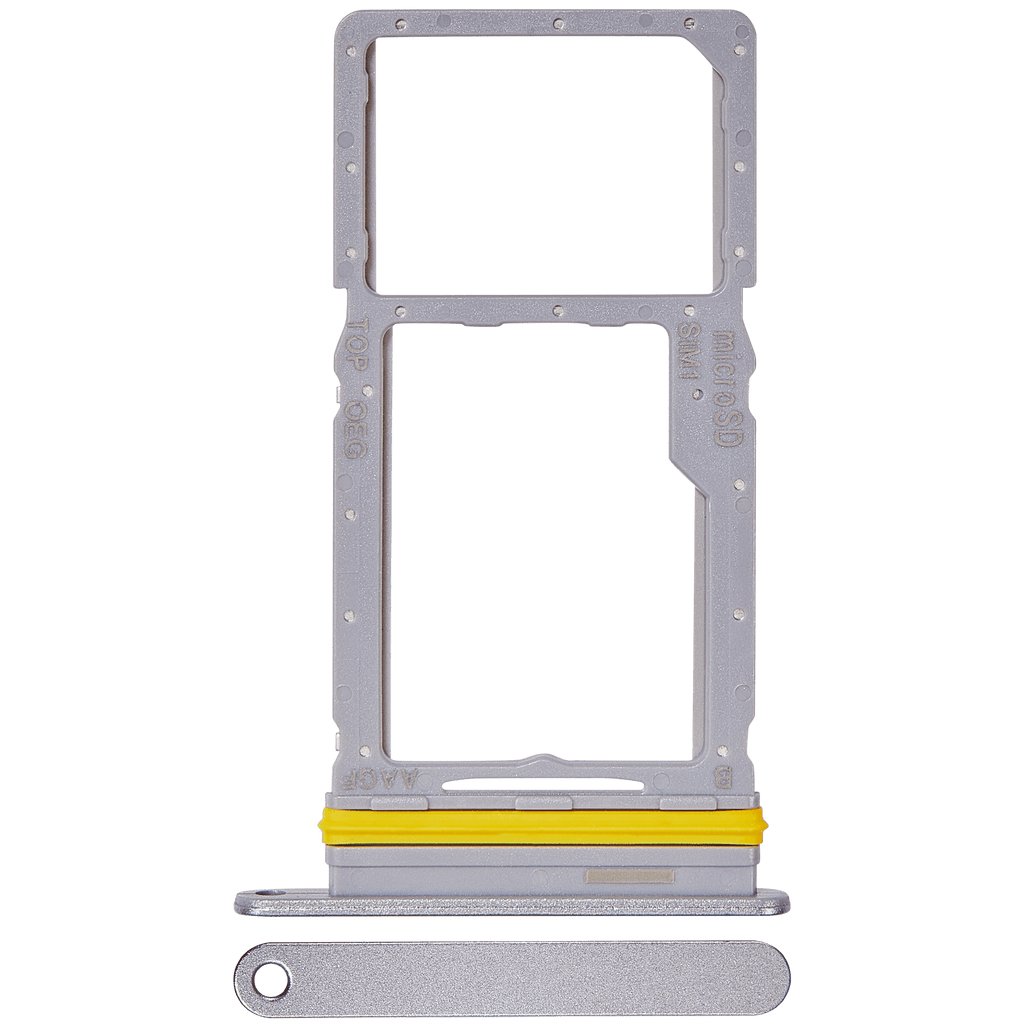 Single Sim Card Tray für Samsung Galaxy A17 5G (A176 / 2025) (Premium) (Grau)