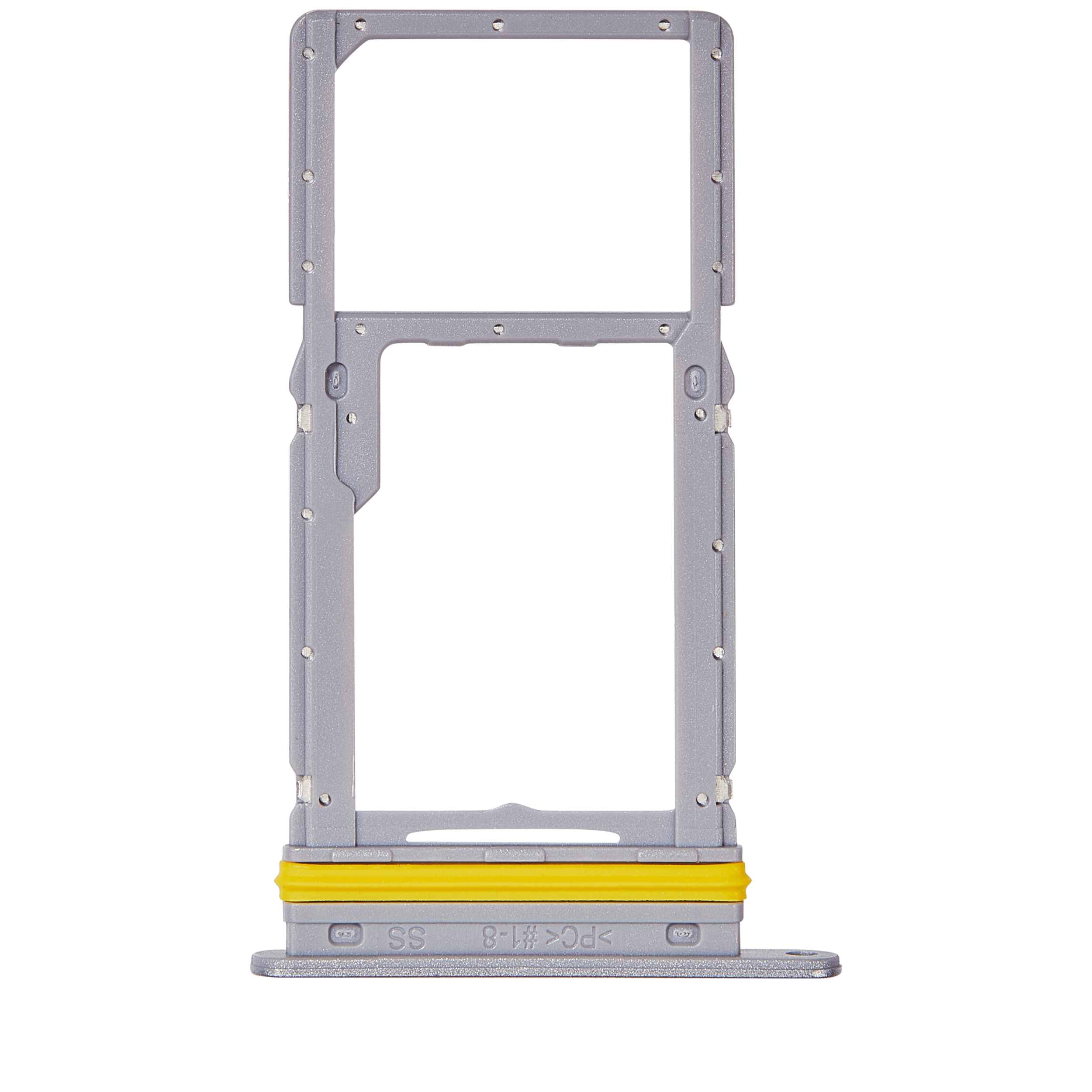 Single Sim Card Tray für Samsung Galaxy A17 5G (A176 / 2025) (Premium) (Grau)