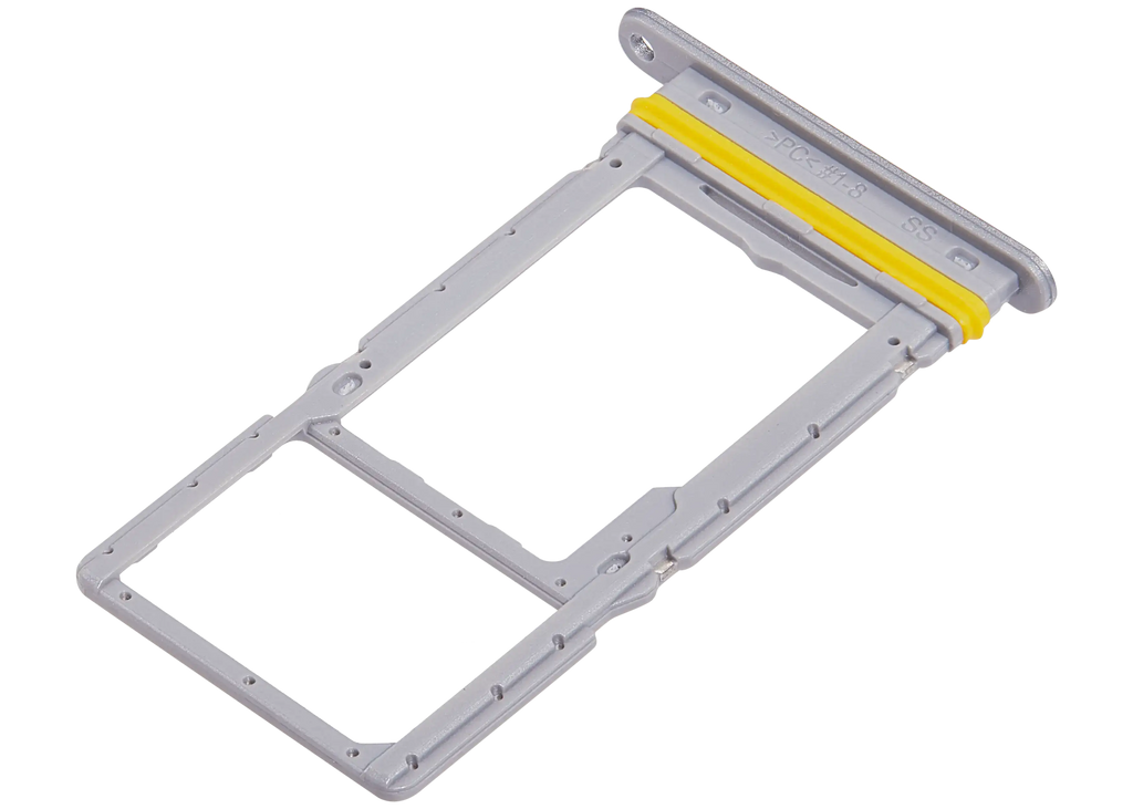 Single Sim Card Tray für Samsung Galaxy A17 5G (A176 / 2025) (Premium) (Grau)