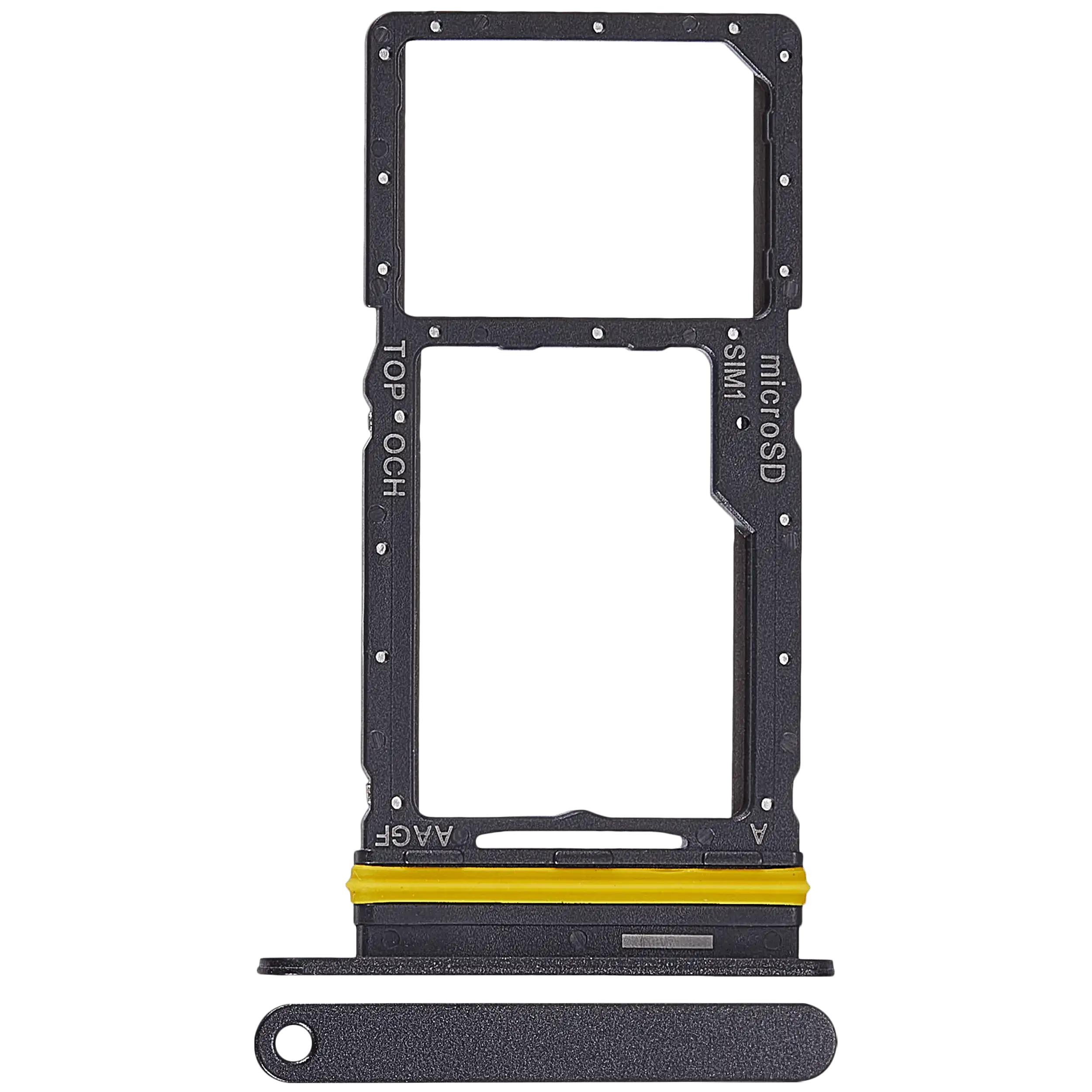 SIM-Kartenfach Samsung Galaxy A17 4G Schwarz Premium