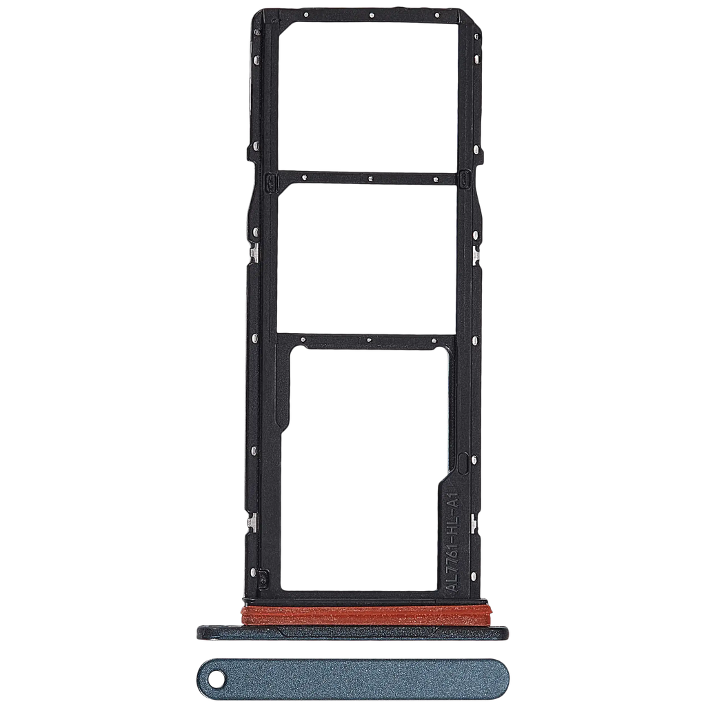 Dual SIM Card Tray for Samsung Galaxy A07 4G (A075 / 2025) (Premium) (Dark Green)
