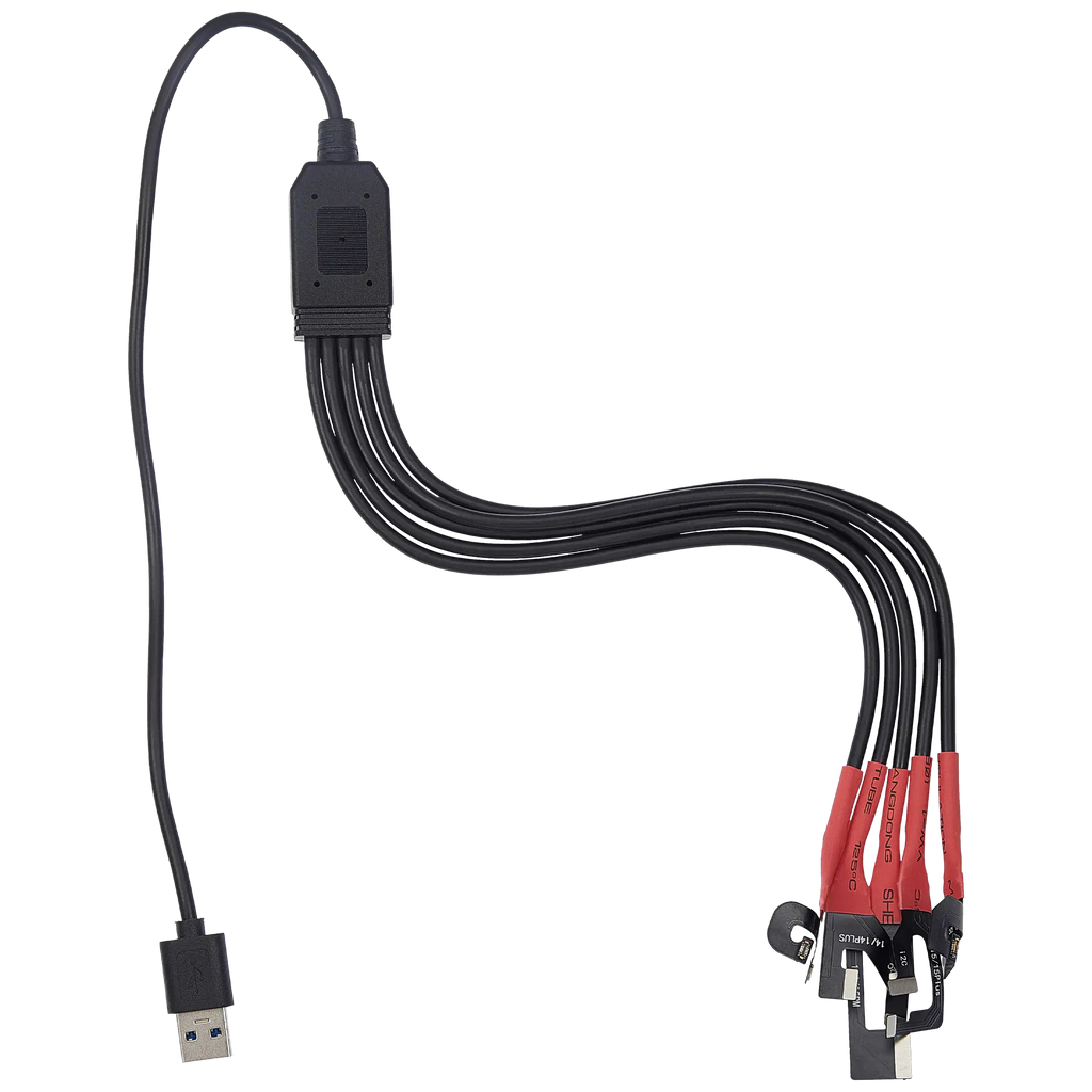 Power 2S Boot Box mit One-To-Five One-Button Boot Cable für iPhone 8 to 15 Pro Max (I2C)