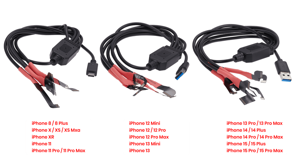 Power 2S Boot Box mit One-To-Five One-Button Boot Cable für iPhone 8 to 15 Pro Max (I2C)