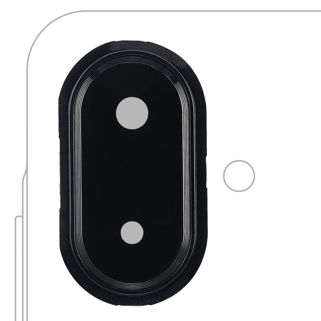 Kameralinse hinten + Rahmenring für Samsung Galaxy A07 4G, alle Farben