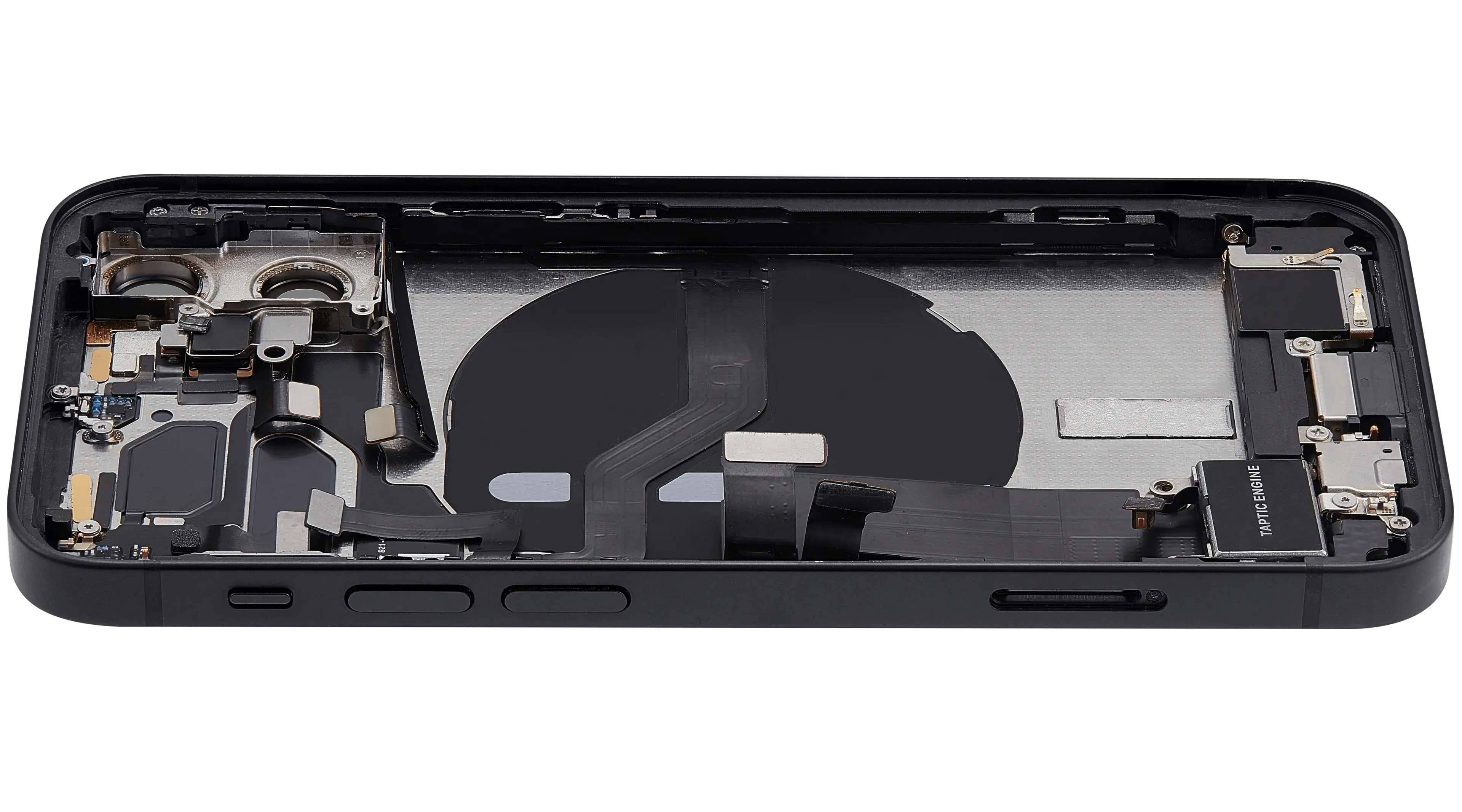 Original Apple-Ausbau A gebraucht – iPhone 12 Mini EU / Backcover/Rahmen Schwarz