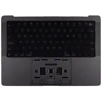 Top Case Akku JIS für MacBook Pro 14 Zoll A3434 OEM Space Schwarz