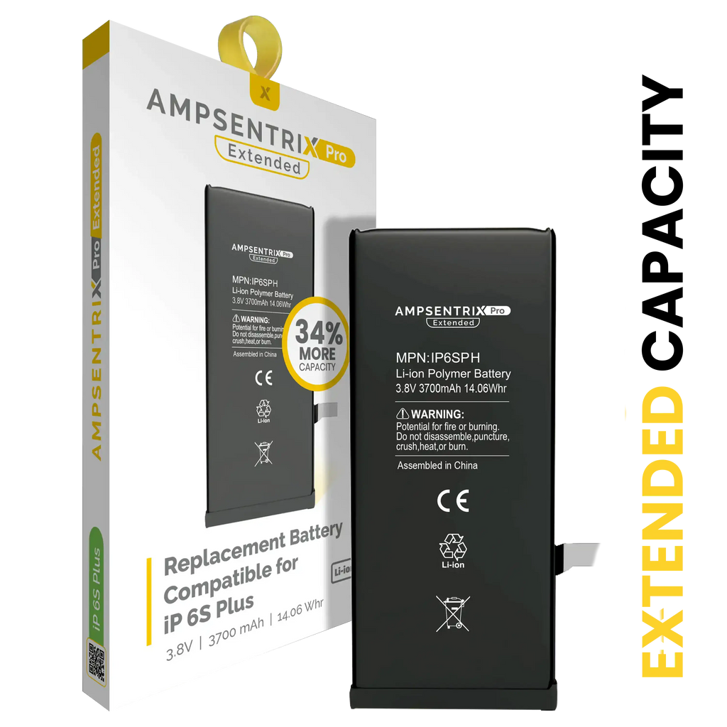Replacement Battery for iPhone 6S Plus (AmpSentrix Pro Extended)