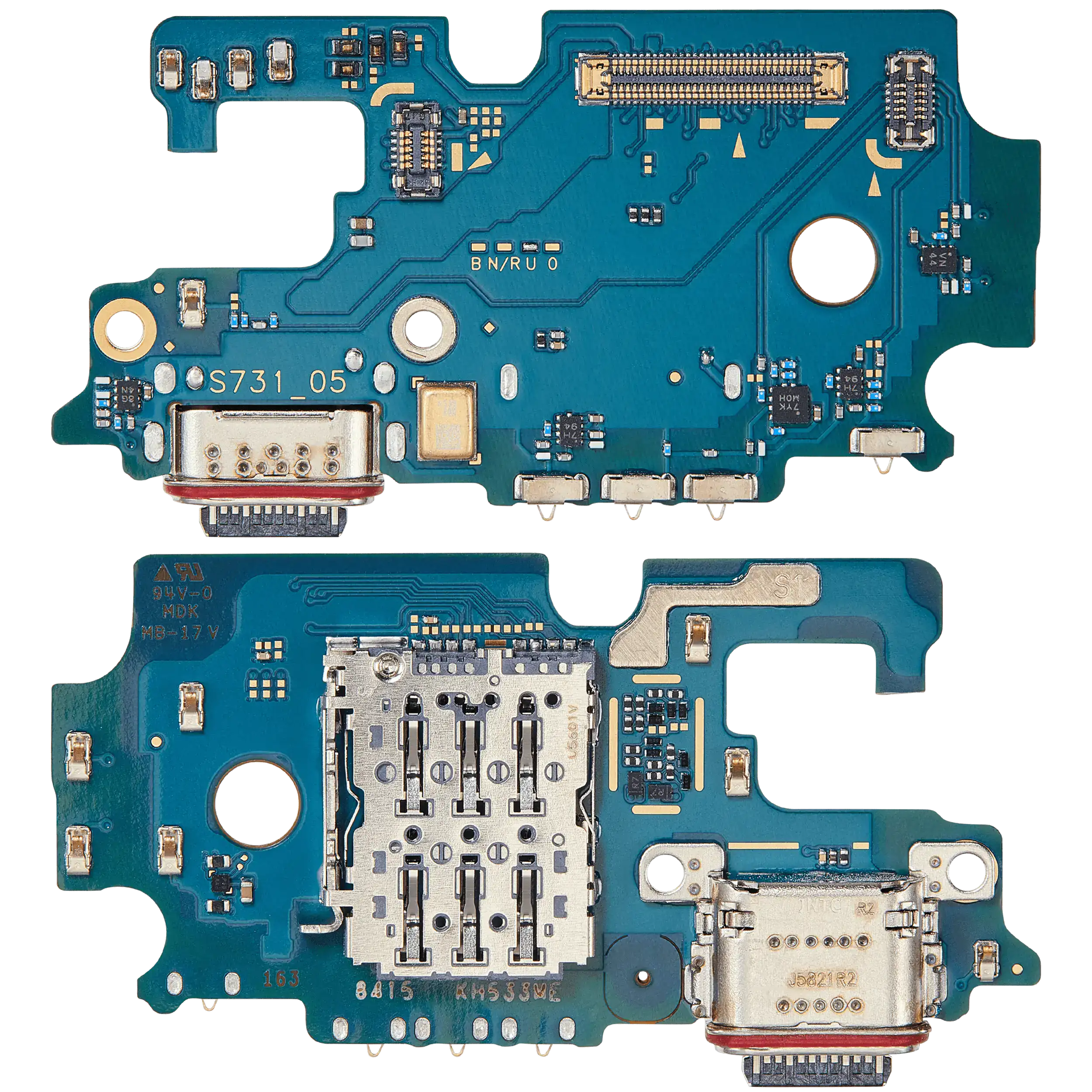 Charging Port Board with SIM Card Reader for Samsung Galaxy S25 FE 5G (S731U) (US Version) (Premium)