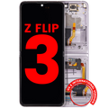 Samsung Galaxy Z Flip 3 5G OLED-Display mit Rahmen - Lavender - Aftermarket Plus