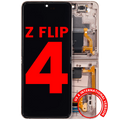 Inner OLED Display with Frame compatible for Samsung Galaxy Z Flip 4 5G (F721) (US & International Version) (Aftermarket Plus) (Pink Gold)