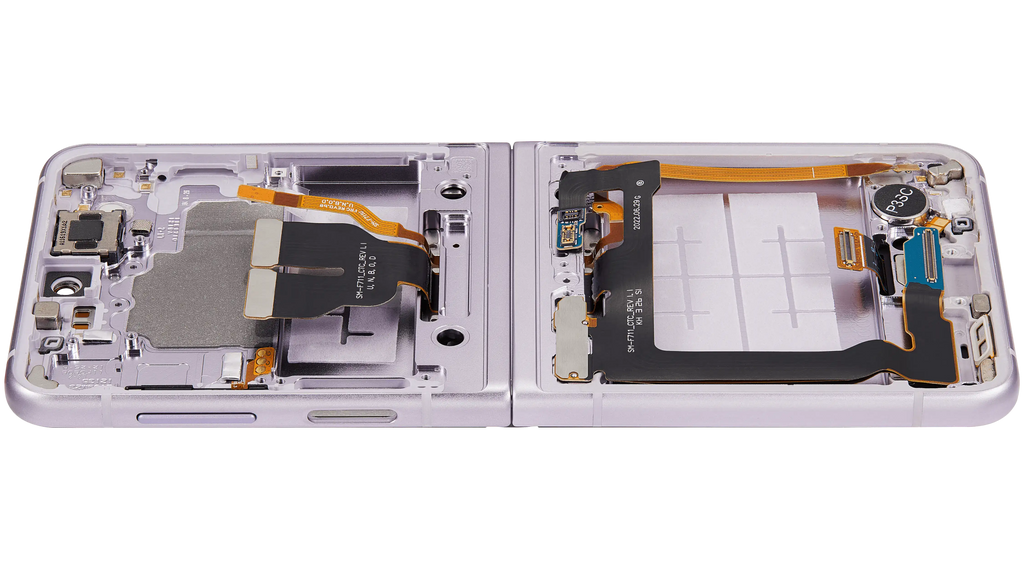 Internal OLED Display with Frame for Samsung Galaxy Z Flip 3 5G (F711) (Aftermarket) (Lavender)