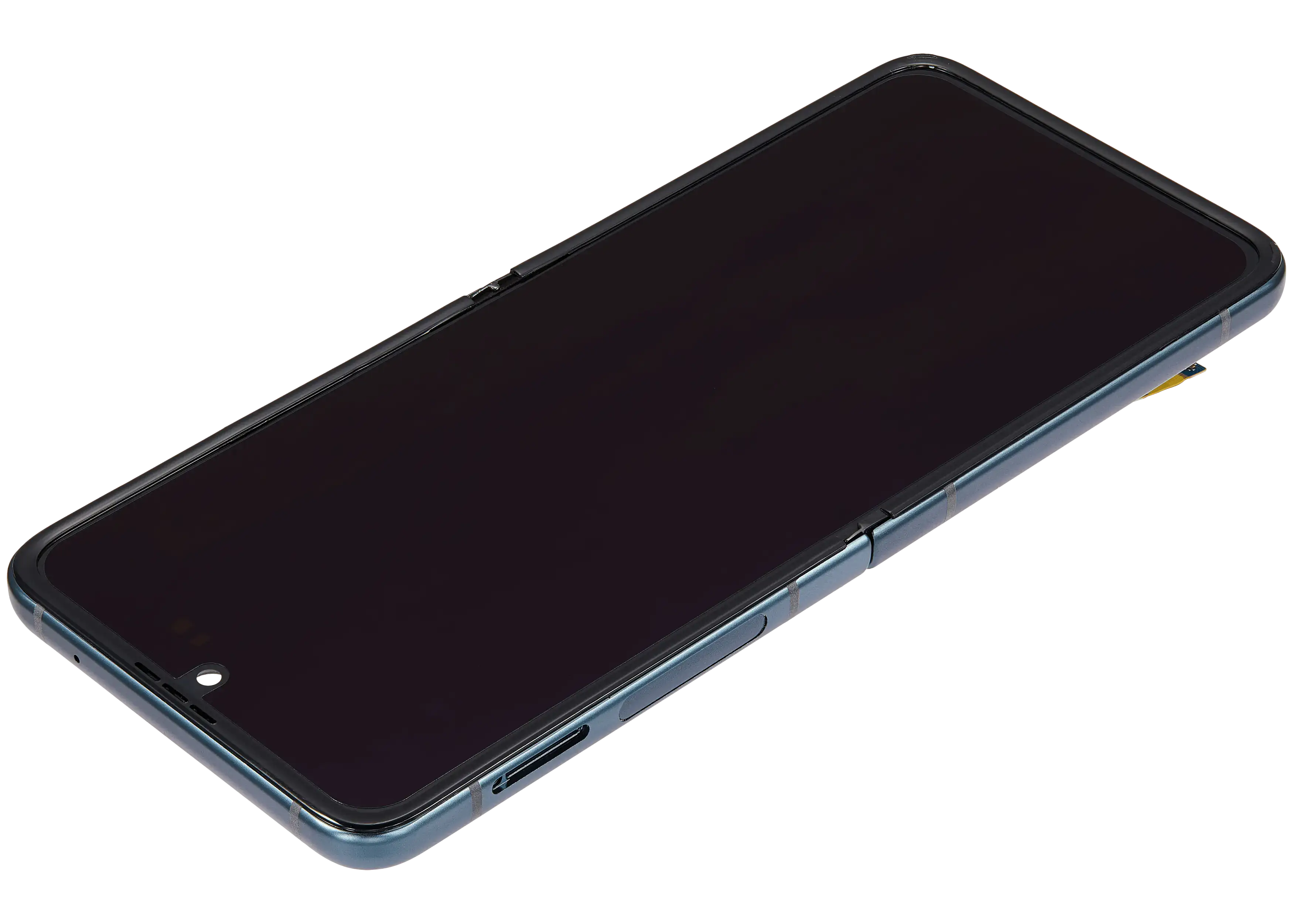 Inner OLED-Display mit Rahmen Compatible für Samsung Galaxy Z Flip 3 5G (F711) (US & International) (Aftermarket) (Grün)