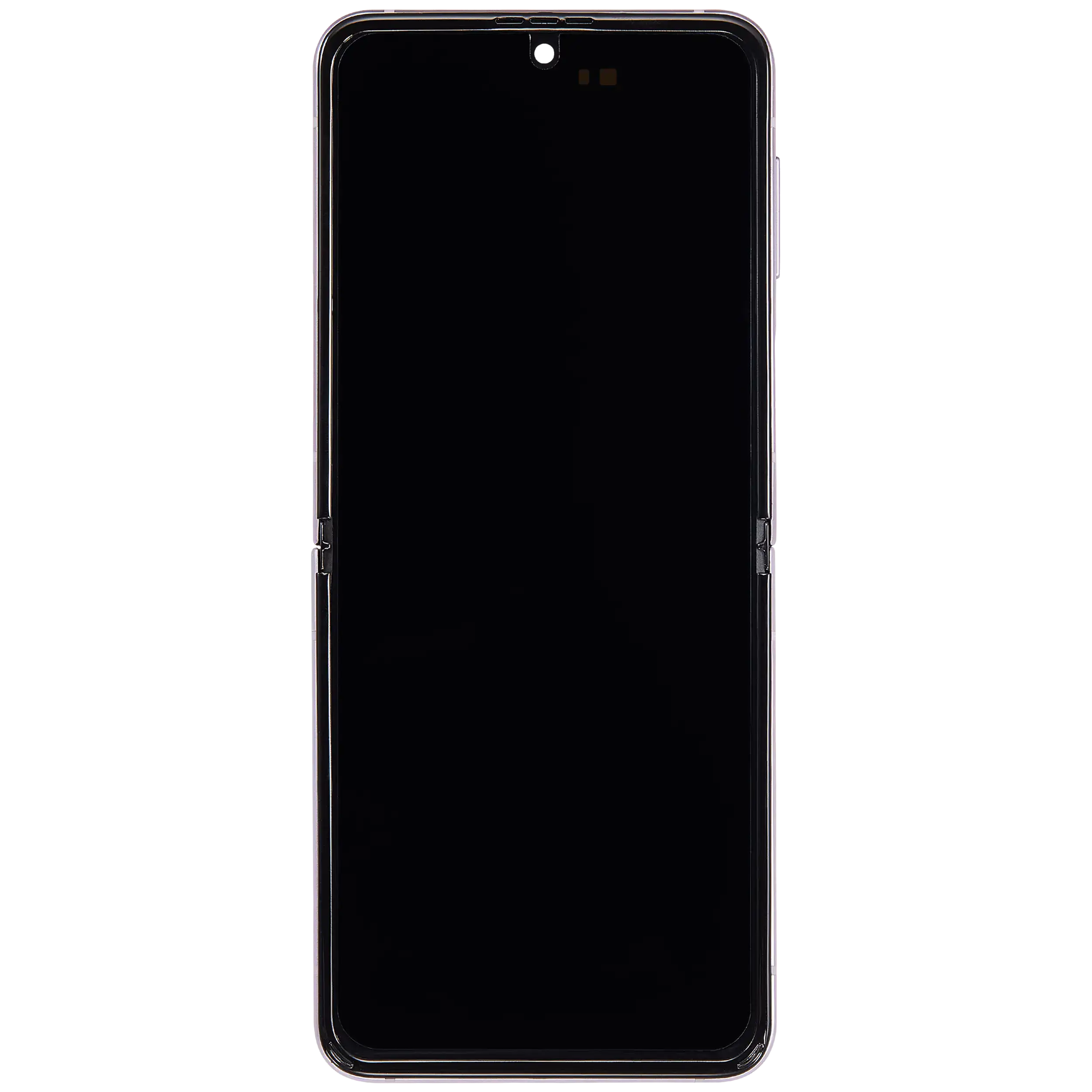 Inner OLED-Display mit Rahmen Compatible für Samsung Galaxy Z Flip 3 5G (F711) (US & International) (Aftermarket) (Lavender)