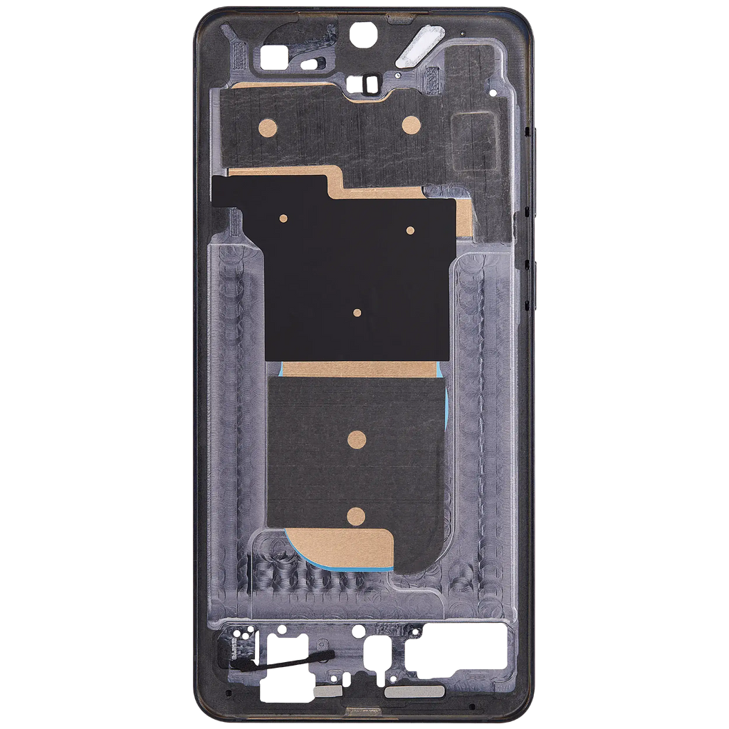 Midframe/Rahmen Compatible für Samsung Galaxy S25 Edge 5G (US & Internationale Version) (Titanium Jetblack)