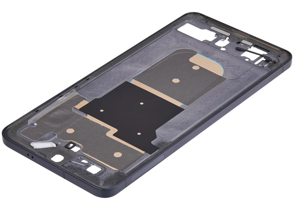Midframe/Rahmen Compatible für Samsung Galaxy S25 Edge 5G (US & Internationale Version) (Titanium Jetblack)