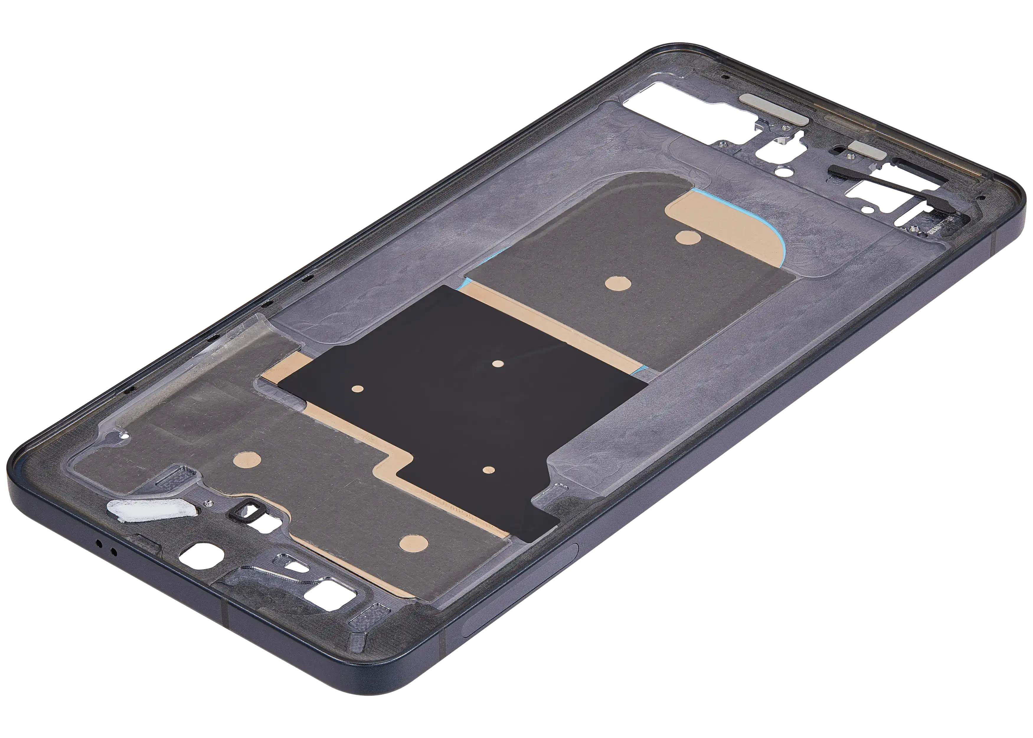 Midframe/Rahmen Compatible für Samsung Galaxy S25 Edge 5G (US & Internationale Version) (Titanium Jetblack)