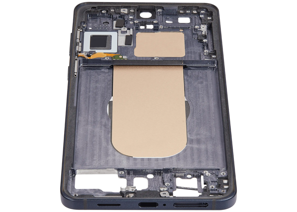 Midframe/Rahmen Compatible für Samsung Galaxy S25 Edge 5G (US & Internationale Version) (Titanium Jetblack)