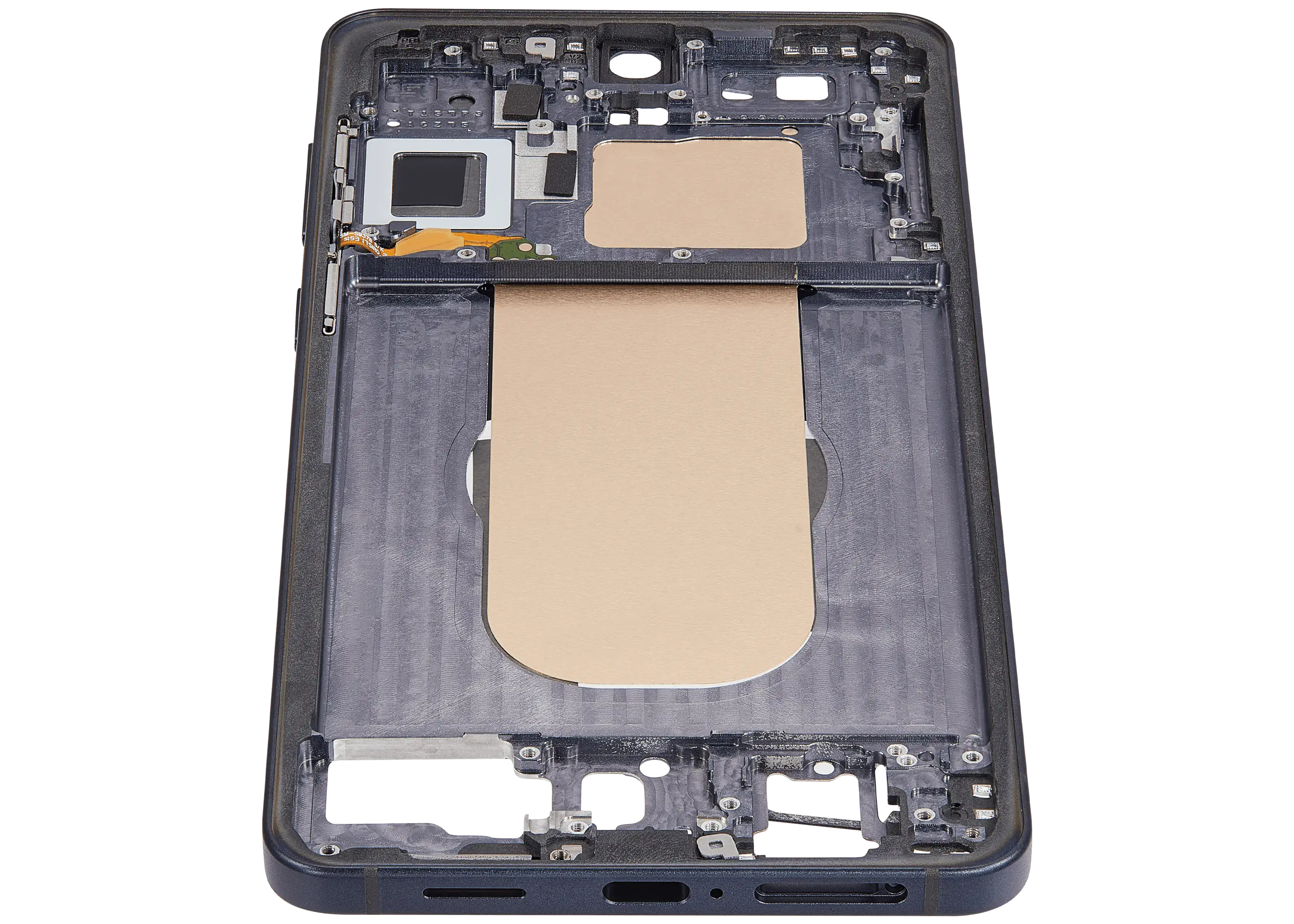 Midframe/Rahmen Compatible für Samsung Galaxy S25 Edge 5G (US & Internationale Version) (Titanium Jetblack)