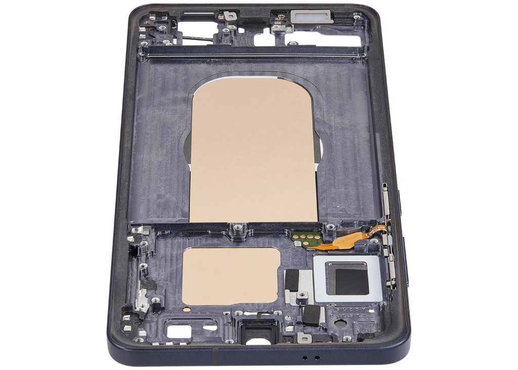 Midframe/Rahmen Compatible für Samsung Galaxy S25 Edge 5G (US & Internationale Version) (Titanium Jetblack)