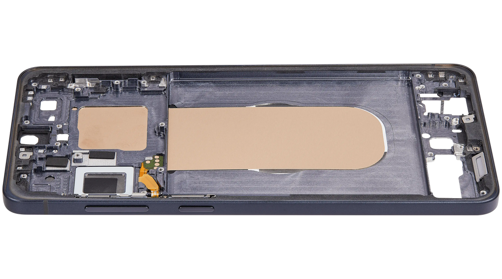 Midframe/Rahmen Compatible für Samsung Galaxy S25 Edge 5G (US & Internationale Version) (Titanium Jetblack)